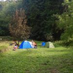 Si campeggia al bioparco di Frignoli