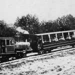 Foto d'epoca: il treno Sant'Ellero-Vallombrosa